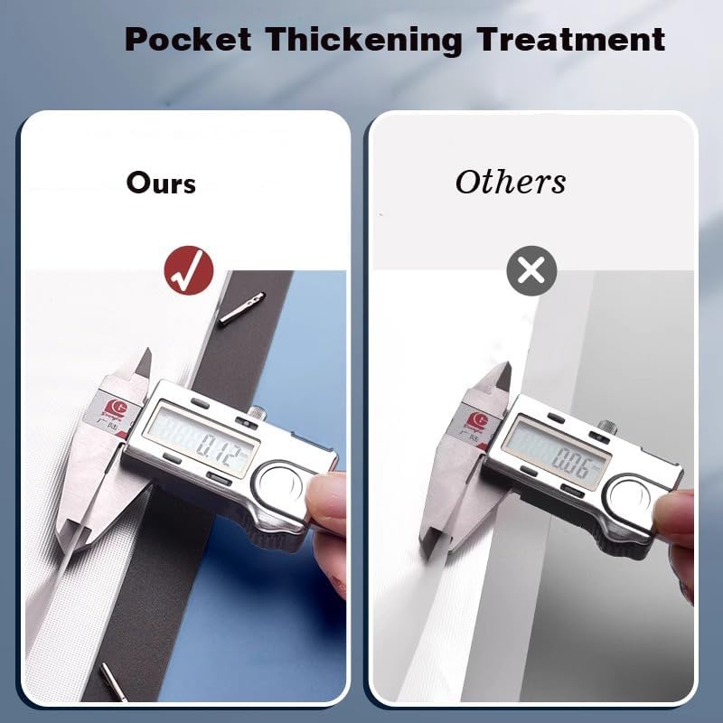 File Folder - 100 Pockets, Durable A4 Letter Size Organizer, Water-Resistant Plastic Dividers, Home/Office/School Document Holder (Dark Green)