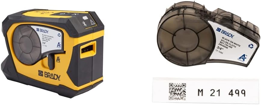 Brady M211 Portable Bluetooth Label Printer Authentic Multi-Purpose Nylon Label