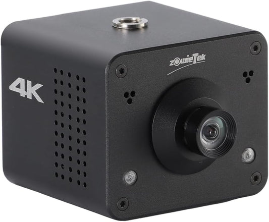 4K POV Camera Webcam PoE, ZowieCAM, Simultaneously HDMI & SDI Output, RTSP/RTMP(s)/SRT, Standalone Live Streaming to YouTube/Twitch for Webcast, Meeting, Teaching & Gaming (M12)