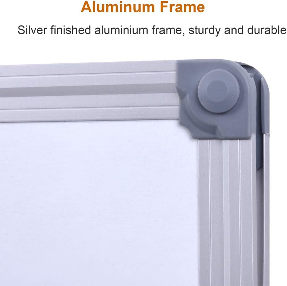 72" x 40" Magnetic Dry Erase Board with Pen Tray | Extra Large Wall Mounted Aluminum Frame Whiteboard for Office, Classroom & Home | Premium Presentation Board for Meetings & Planning