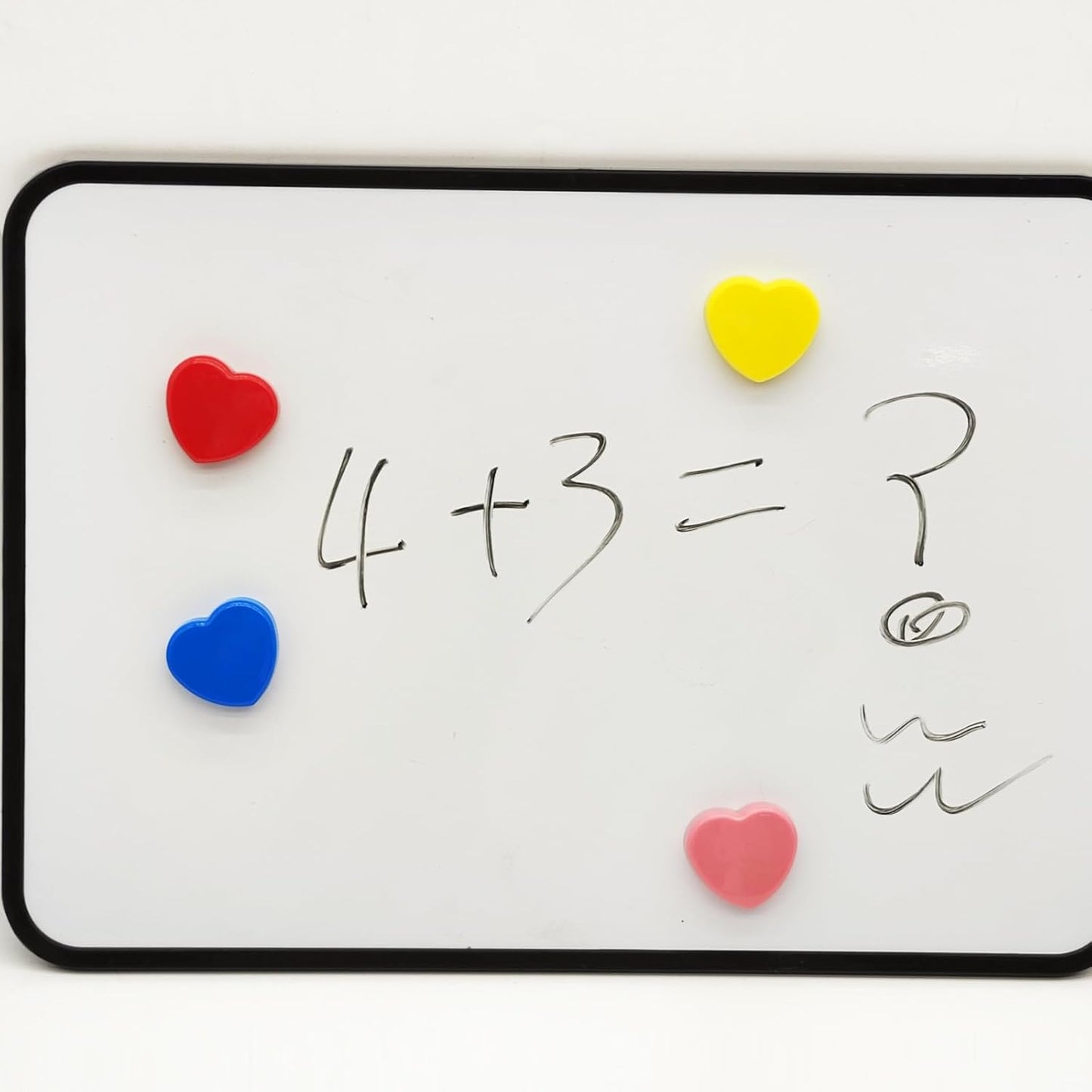 Fridge Magnets Refrigerator Magnets, 10 Pcs Magnet Small Magnets Strong Magnets Heavy Duty Magnets for Whiteboard, Colorful Mini Cute Magnets for Fridge Locker Kitchen Office (10 Colors, Heart)