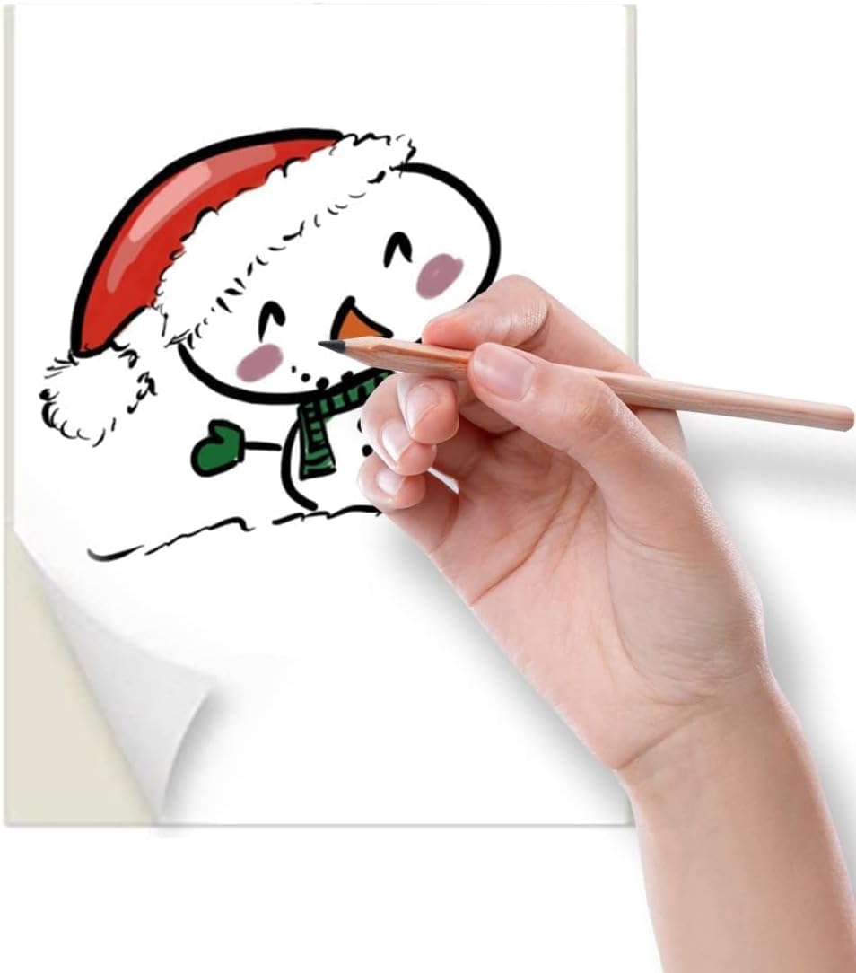 Coopaty Full Sheet Address Labels for Laser/Inkjet Printers, White, 8.5" x 11" Shipping Label, 1000 Labels