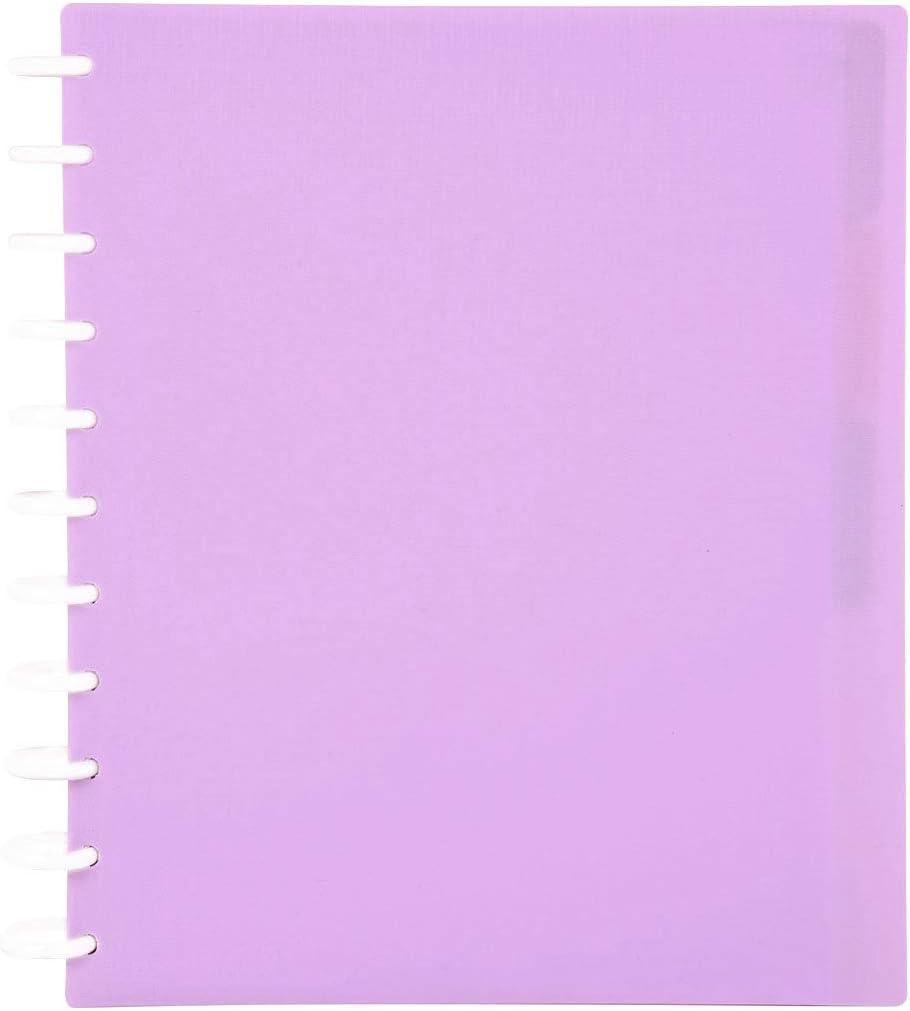 Talia Discbound Notebooks, Planner, Customizable, (Spring Pink, Letter (8.5in x 11in))