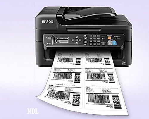 NextDayLabels – 4" x 3-1/3" Rectangular Sticker Labels for Printer - White Laser/Inkjet Printer Labels Return Address Labels Shipping Label Stickers (50 Sheets, 6 Per Sheet, 300 Labels)