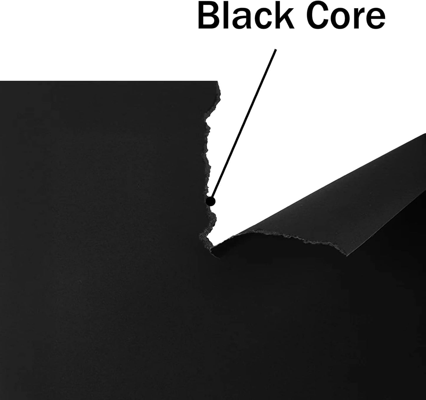 100 Sheets Black Cardstock 8.5 x 11 Thick Paper, Goefun 80lb Card Stock Printer Paper for Halloween, Invitations, Scrapbooking, Crafts, DIY Cards