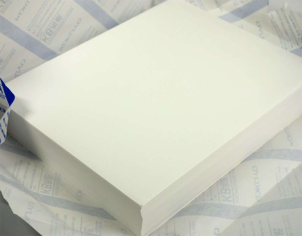 Kokuyo Letter Size (8.5 x 11 inches) KB Paper, 500 Sheets, 64gsm, 80 Bright - Perfect for Printing, Writing and Journal - FSC Certified, Japan Import (KB-L31TN)