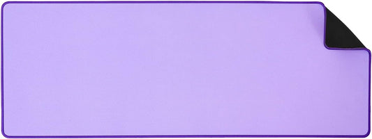 Waterproof Large Gaming Mouse Pad with Durable Stitched Edges, Non-Slip Rubber Base, Smooth Surface Mouse Mat Desk Pad for Home Office Gaming, 31.5"x11.8"x0.12", Lavender Purple
