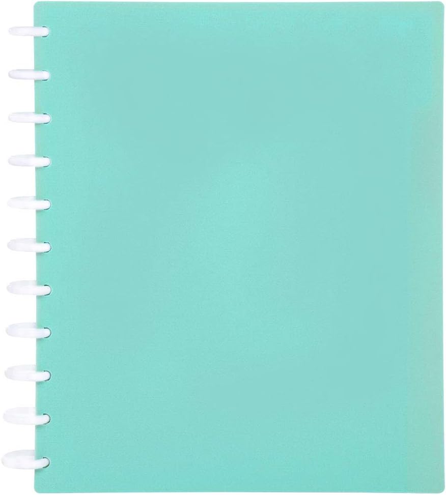 Talia Discbound Notebooks, Planner, Customizable, (Sage Green, Letter (8.5in x 11in))