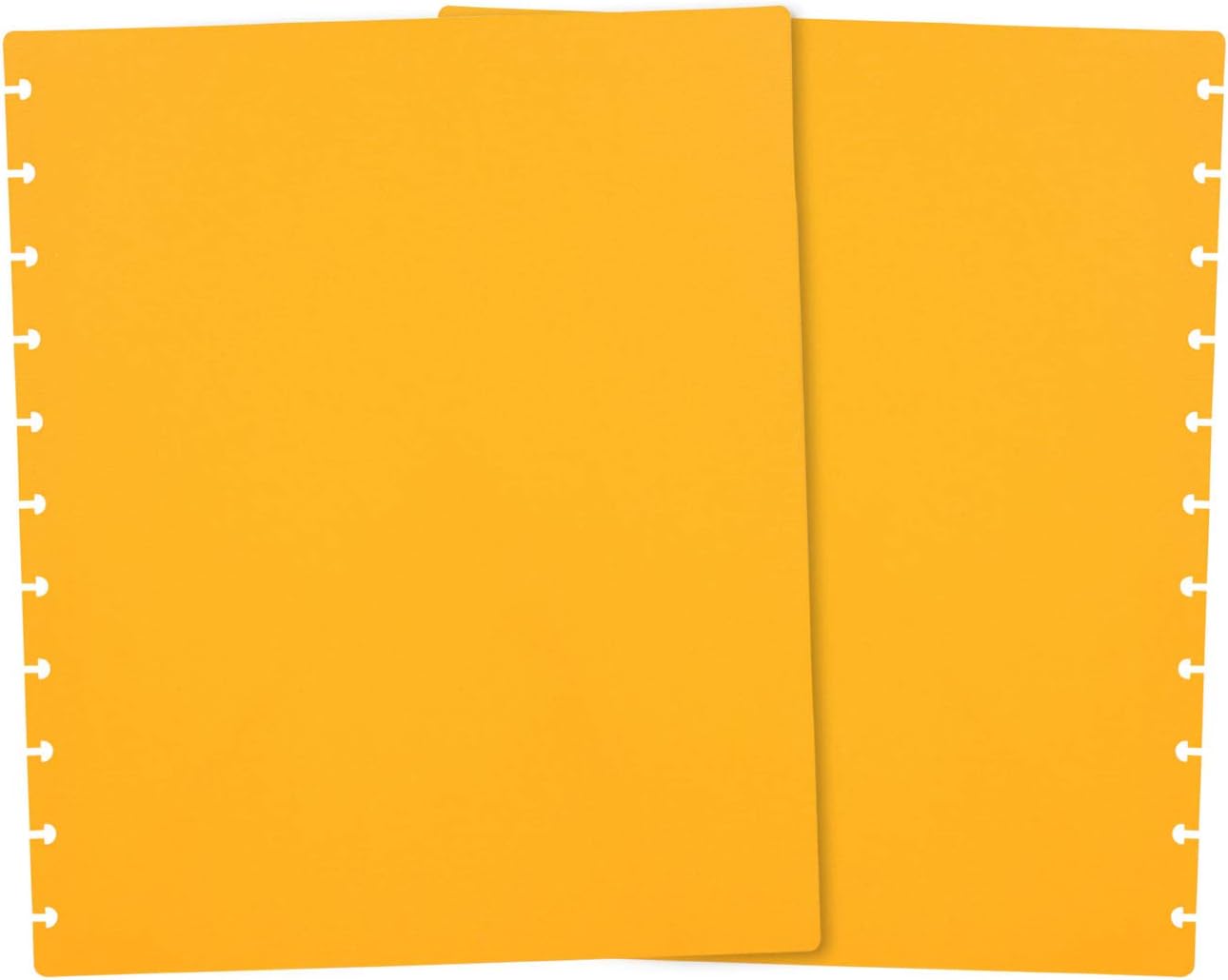 Talia Discbound Notebooks, Planner, Customizable, (BBQ Mustard, Letter (8.5in x 11in))