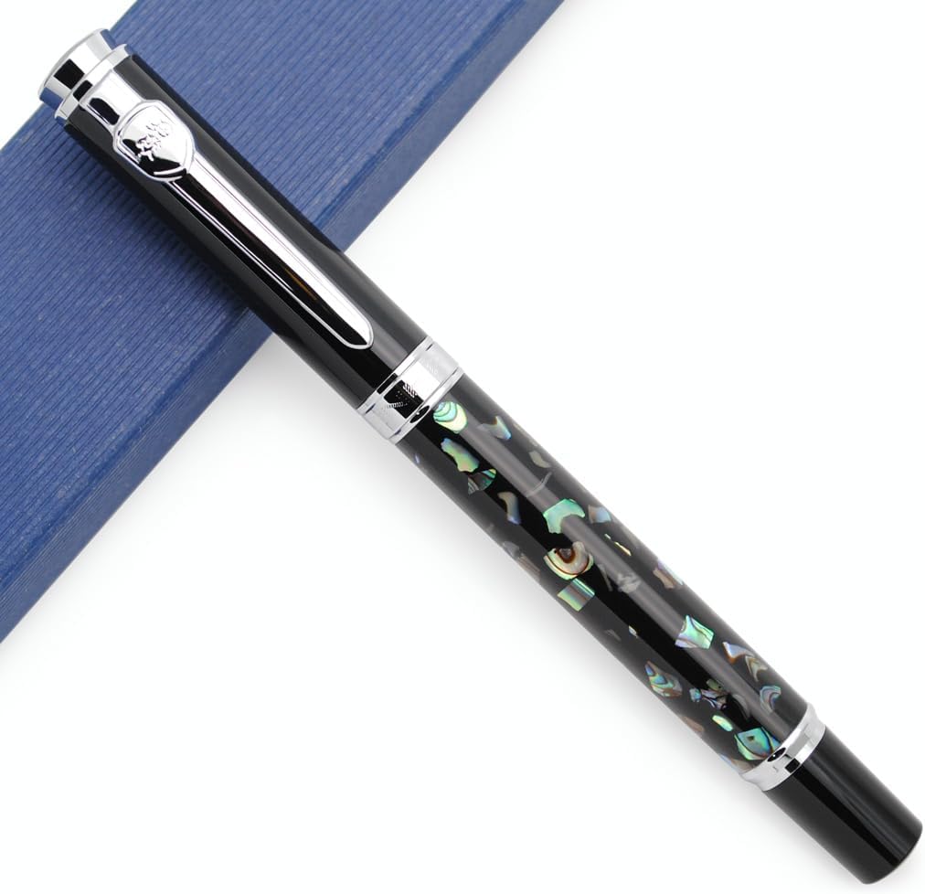 JINHAO 8802 Fountain Pen F Nib (Shell Carving - 2)