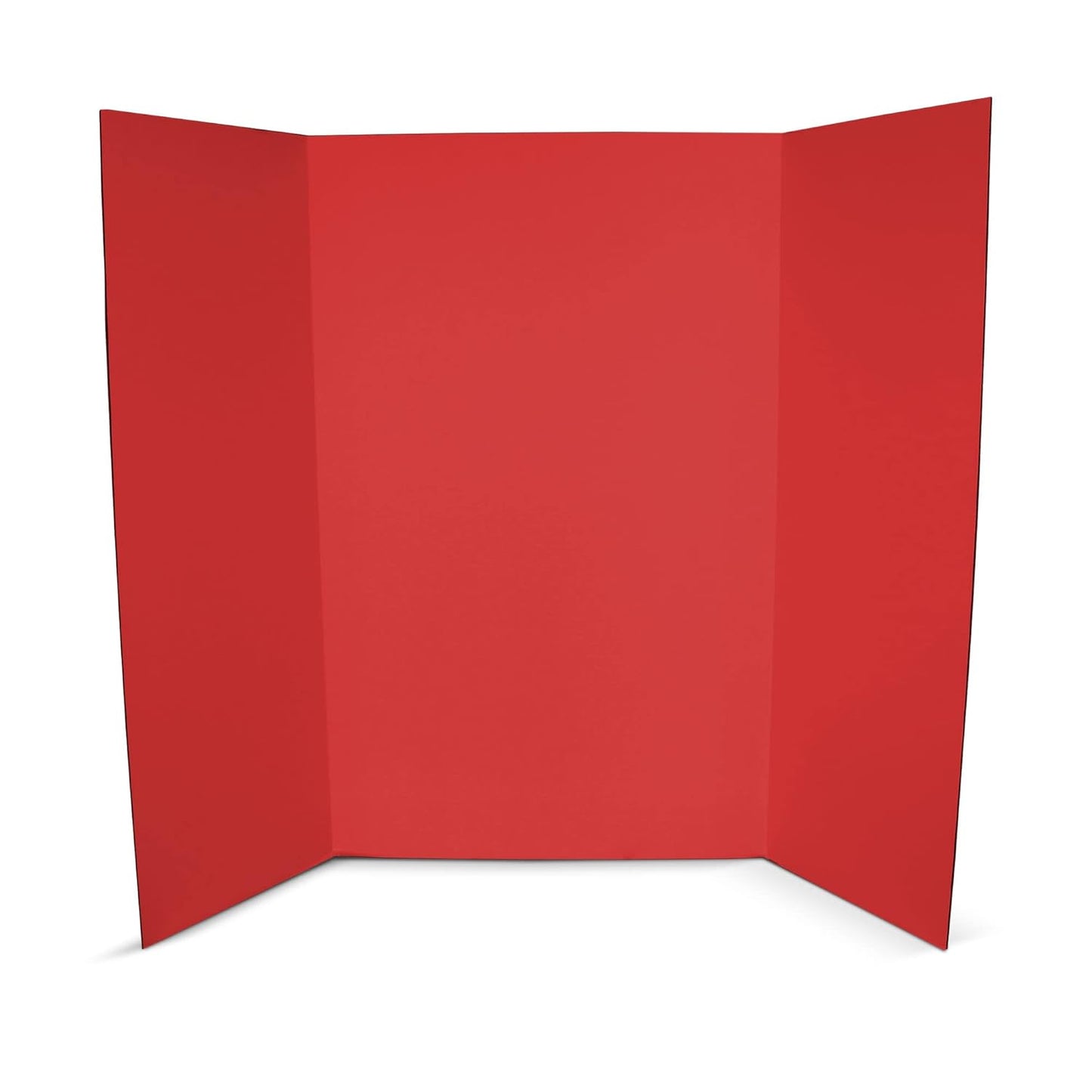 Flipside Products 36” x 48” Foam Project Boards for Presentations, Science Fair, School Projects, Event Displays and Trifold Picture Board - Red - 24 Pack