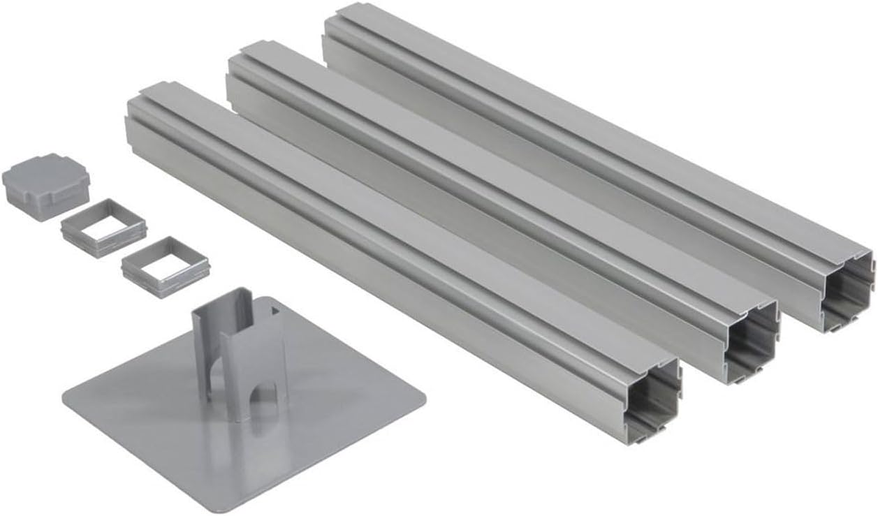 Versare Hush Panel Cubicle Kit | Workstation Partition Walls | Sound Dampening Cubicle Walls | Partitions for Desks