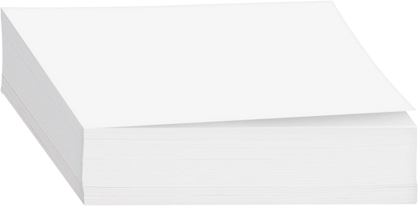 White Memo Sheets, 20lb Paper, 500 Sheets Per Pack (3 x 5)