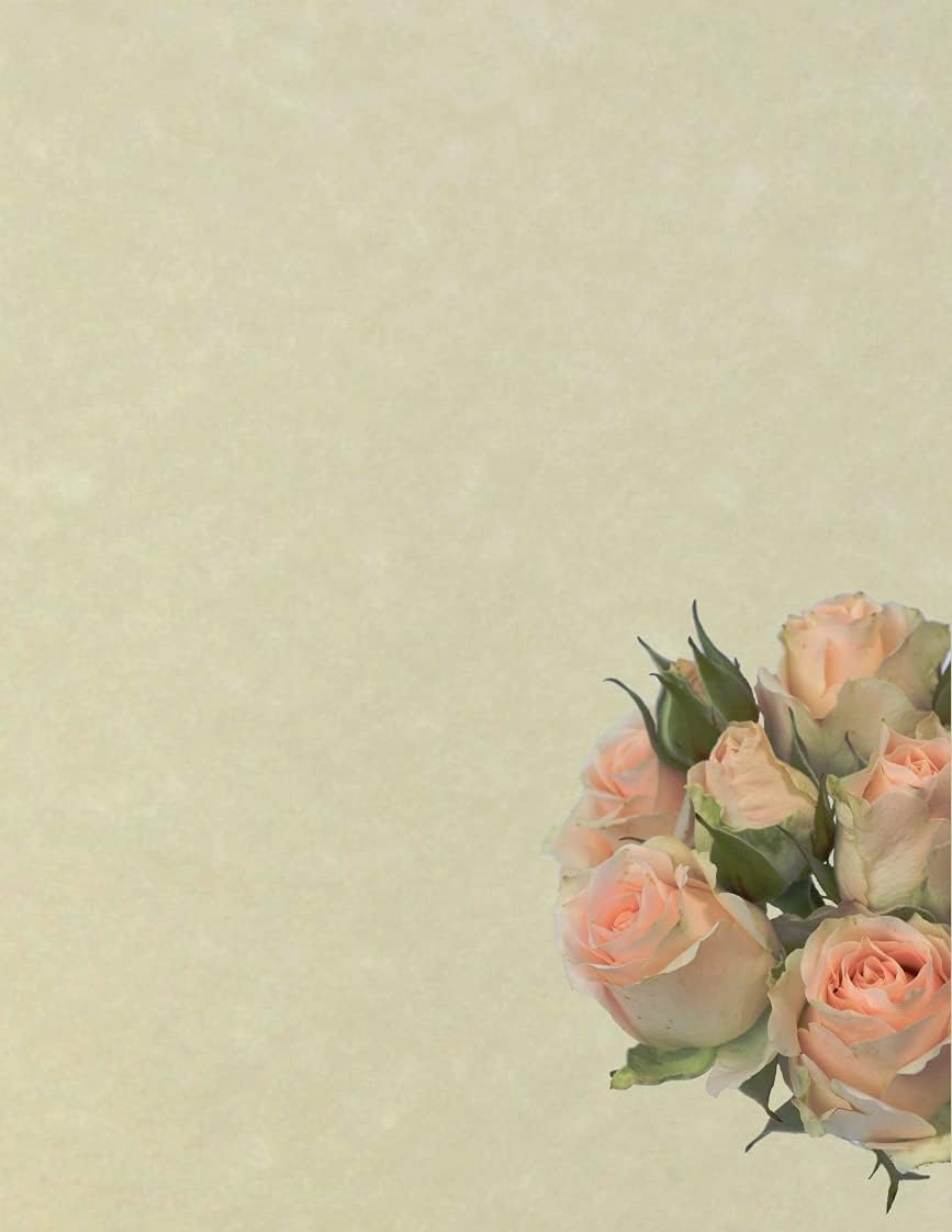 125 Natural Parchment 65lb Cover Paper Sheets 4" X 9" (4X9 Inches) #10 Envelope Insert Size - Printable Old Parchment Semblance