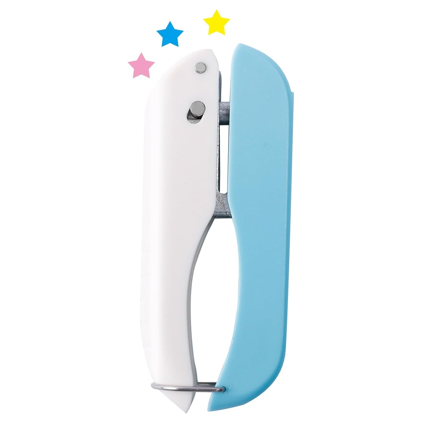 UCEC Star Hole Punch Small Hole Puncher, 1/4in Single Hole Punch, Handheld Hole Paper Punch Puncher for Craft Paper Tags Clothing Ticket DIY Scrapbook Tool