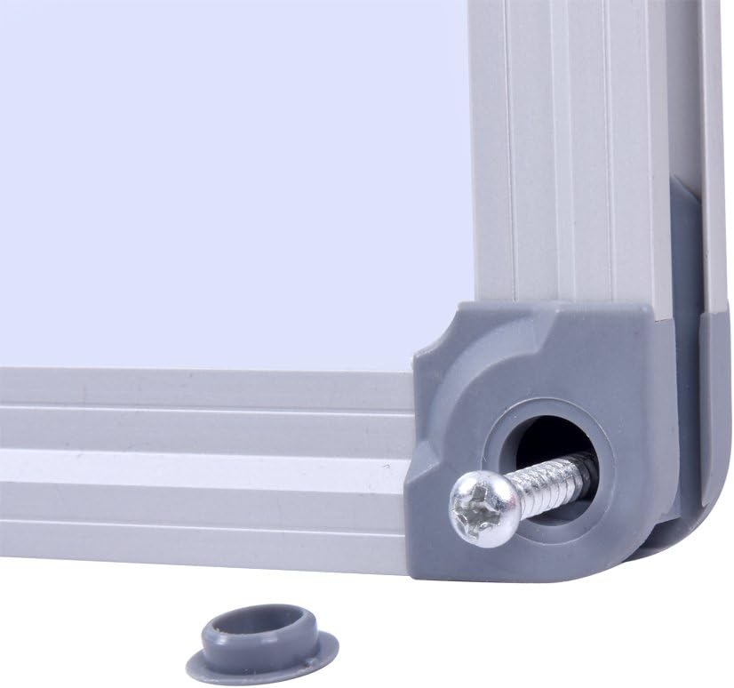 Premium 60"x 36" Multipurpose Magnetic Dry Erase Board with Aluminum Frame | Versatile Wall-Mounted Whiteboard with Pen Tray for Enhanced Office and Classroom Presentations & Collaborations