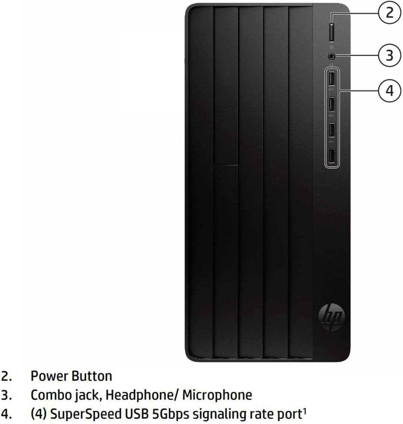 HP Desktop Computers Tower PC for Home Business Student, Intel 6-Core i5-12500 (Beat i7-11700), 64GB DDR4 RAM, 2TB PCIe SSD, WiFi, Bluetooth, RJ-45, Keyboard and Mouse, Windows 11 Pro, Wendbo