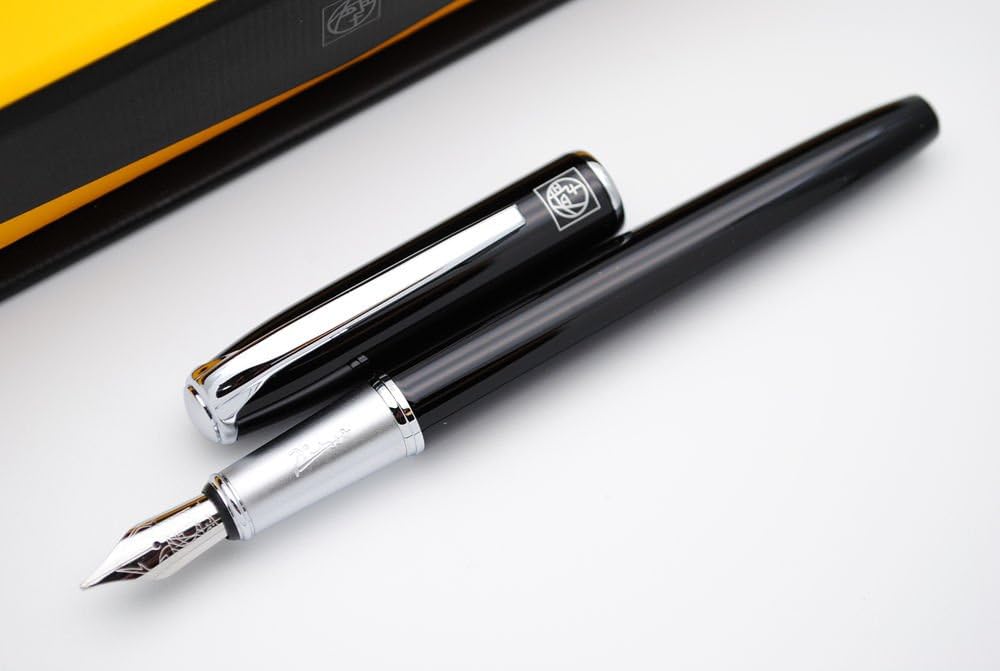 czxwyst Picasso 916 Malage Fountain Pen M Nib Original Box (Black)