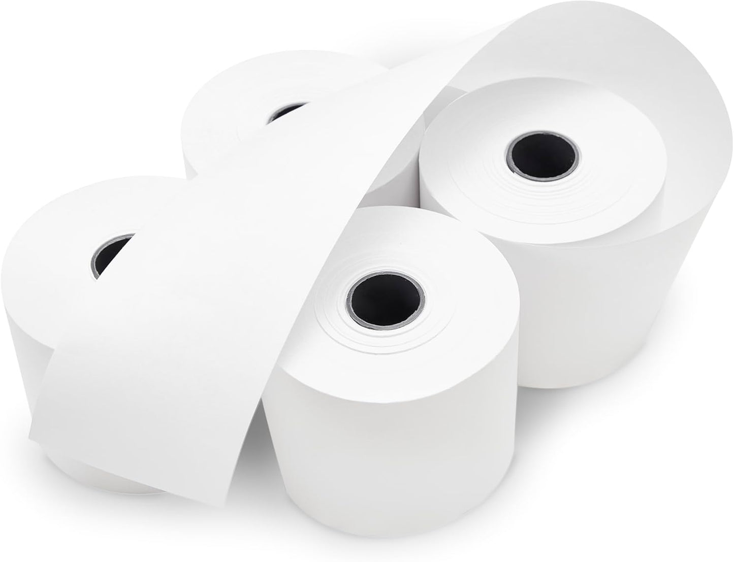 Paper Rolls One-Ply Adding Machine/Calculator 2-1/4" x 150 ft White 100/Ctn