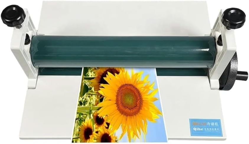 29'' Manual Cold Roll Laminator Laminating Machine Lamination Foldable Long Wings