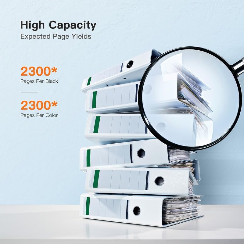 E-Z Ink 410A Toner Cartridge High Yield Replacement for HP 410A CF410A 410X CF411A CF412A CF413A for HP Color Laserjet Pro MFP M477fnw Toner M477fdw M477fdn M452dn M452nw M477 Printer (4-Pack)