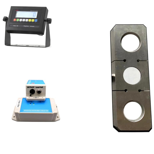 Liberty LS-927-W Wireless Tension Link Scale, Industrial Hanging Electronic Crane Scale, Heavy-Duty Weigh Load Cell | 200,000lb x 100 lb LCD