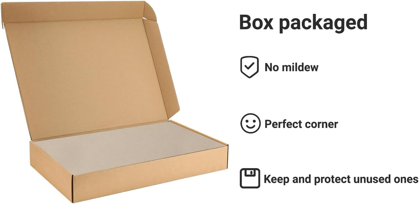 25 Pcs Book Board, Binder Board, Cover Board, Heavy Duty Chipboard for Book Binding, DIY Cardboard (Gray, 11 x 17 Inch 100PT)