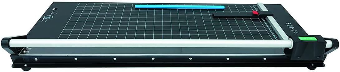 INTBUYING 24 Inch Commercial Manual Precision Rotary Paper Trimmer Smart Rotary Paper Cutter for Cutting Various Types of Photo Paper, Film, hot and Cold Laminating Paper, Office Paper, etc