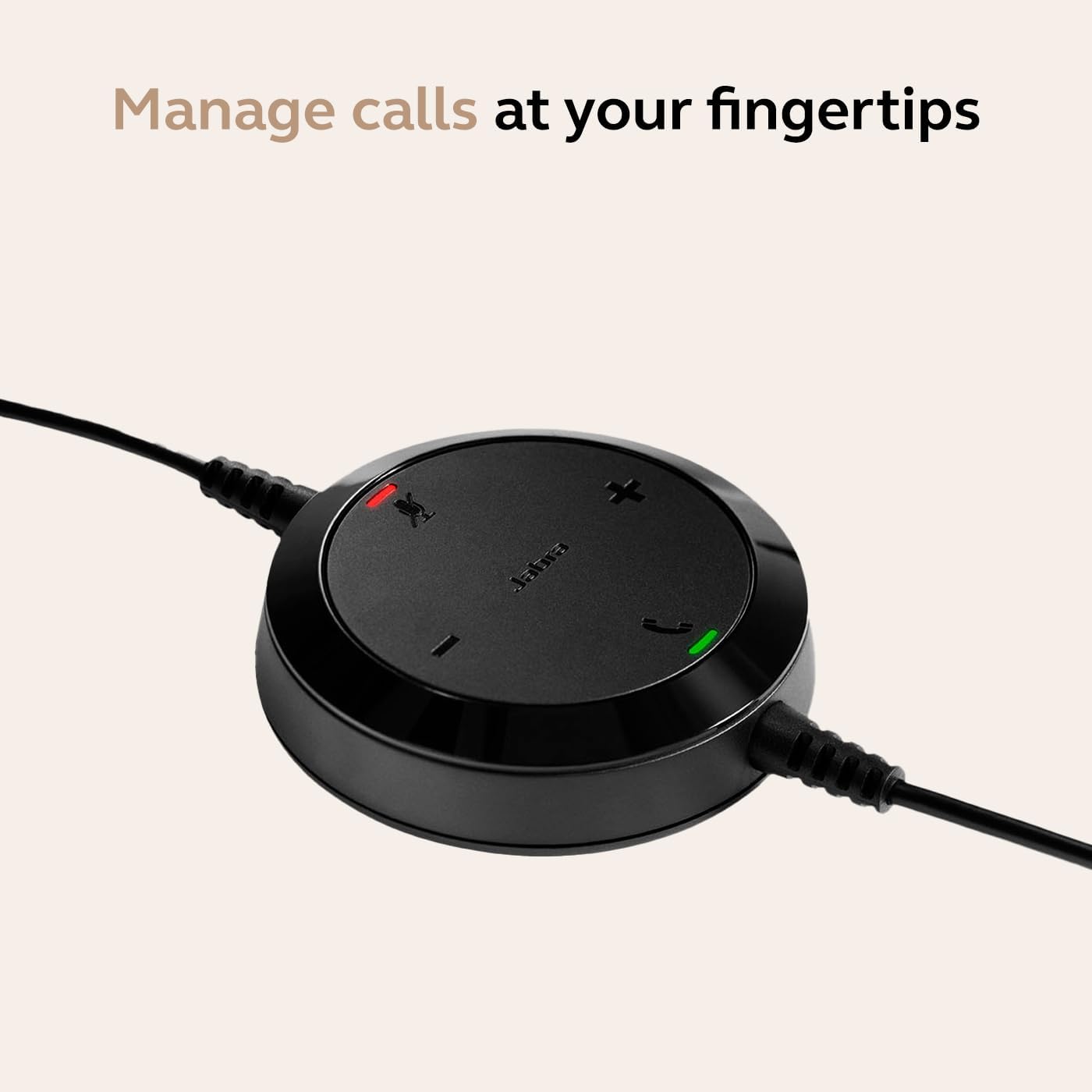 Jabra Evolve 30 II Wired Single-Ear Headset with Mic for Work - 3.5mm Jack, USB-A/USB-C Connectivity, Computer Headset with Noise-Cancelling Microphone, Works with Online Meeting Platforms - Black