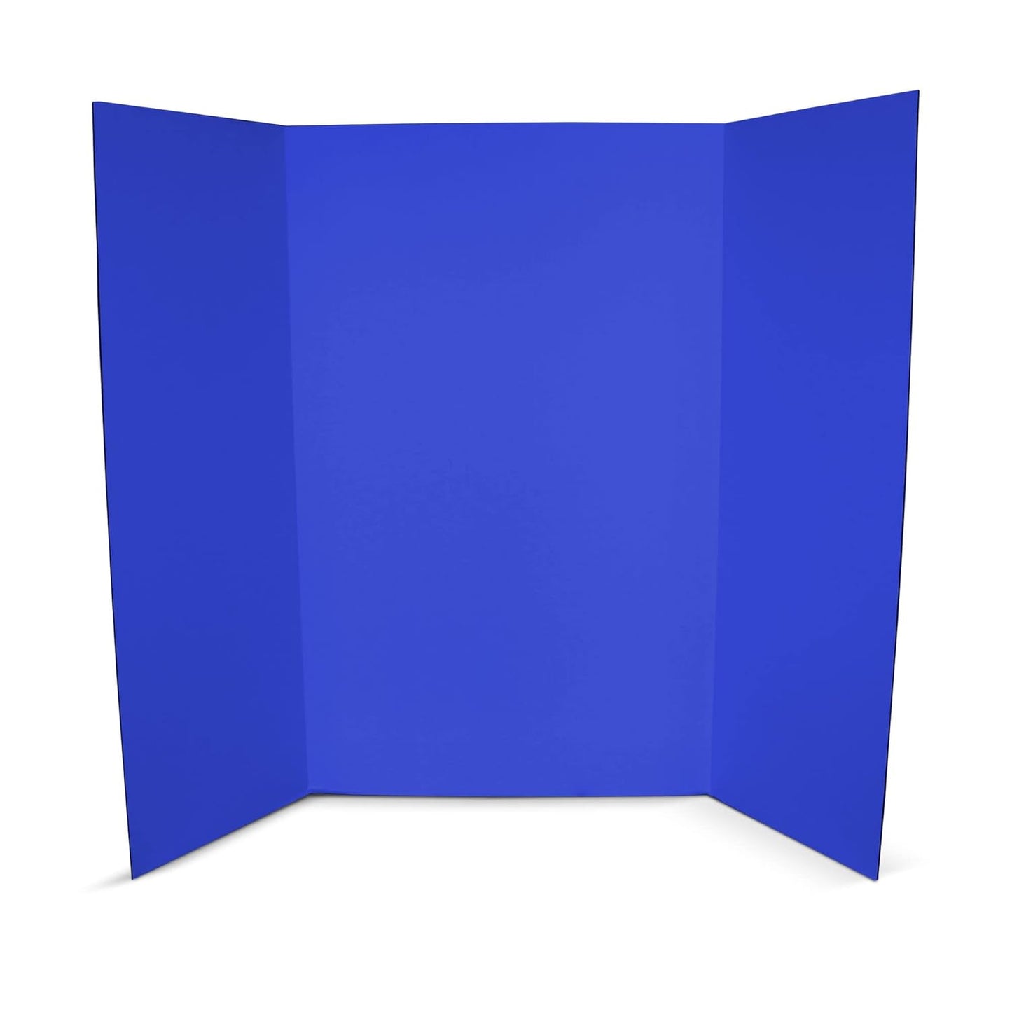 Flipside Products 36” x 48” Foam Project Boards for Presentations, Science Fair, School Projects, Event Displays and Trifold Picture Board - Blue - 3 Pack