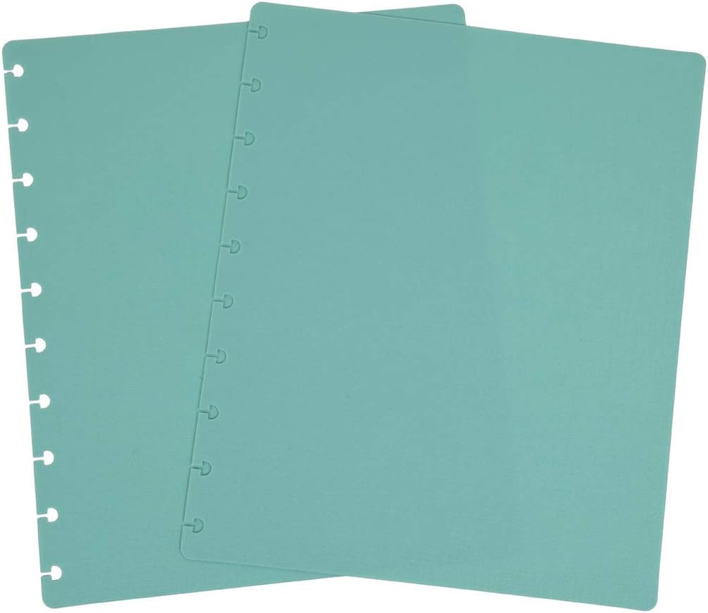 Talia Discbound Notebooks, Planner, Customizable, (Sage Green, Midsize (7.5in x 9.75in))