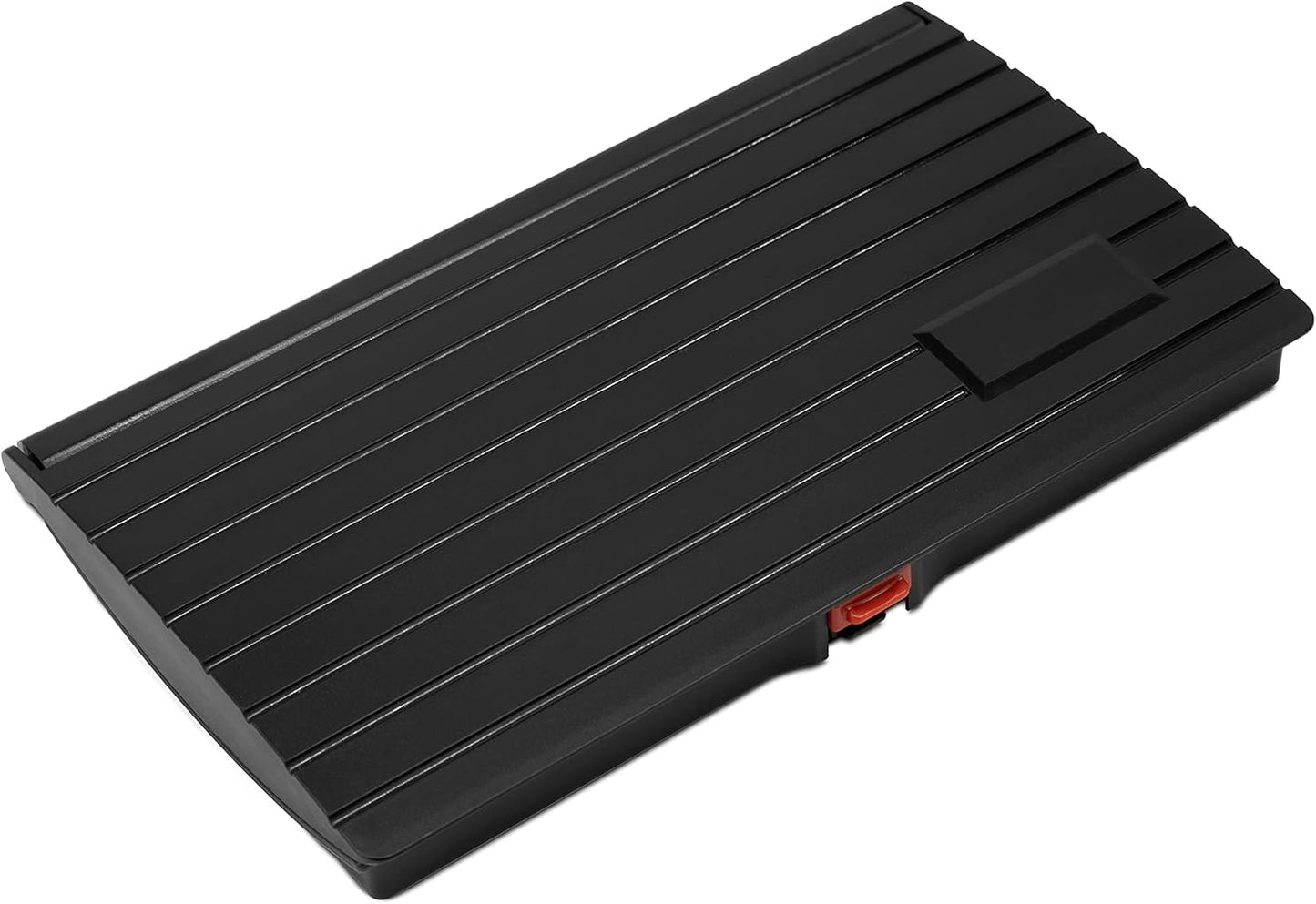 Large Premium Crimson Red Ink Stamp Pad - 3" by 6" - Quality Felt Pad - Case with Closing snap