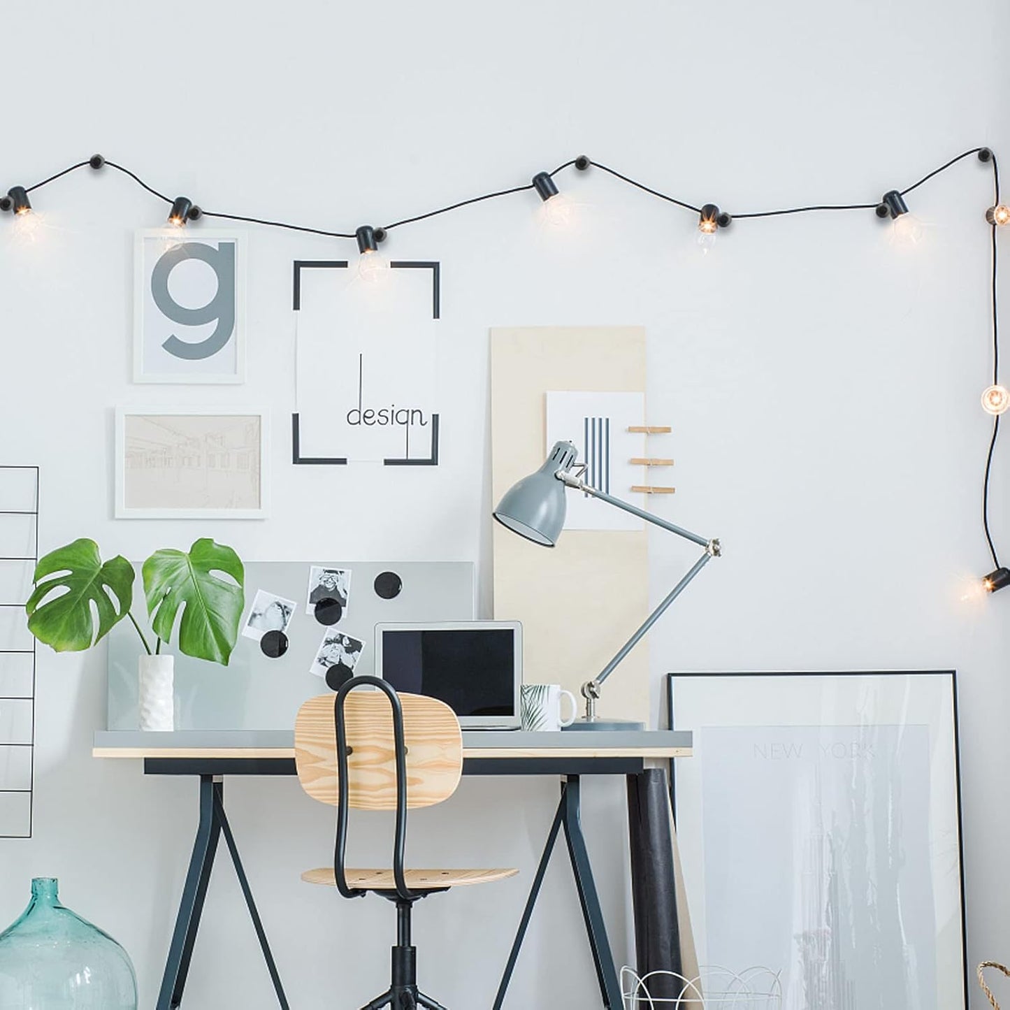 Black Push Pins for Cork Board,Flat Thumb Tacks for Wall Hangings,120 Pcs Flat Head Push Pins for Bulletin Board Plastic Thumb Tacks Steel Point in Reusable Box