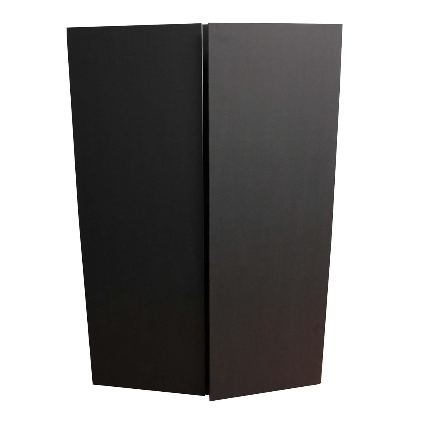 Flipside Products 36” x 48” Foam Project Boards for Presentations, Science Fair, School Projects, Event Displays and Trifold Picture Board - Total Black - 24 Pack