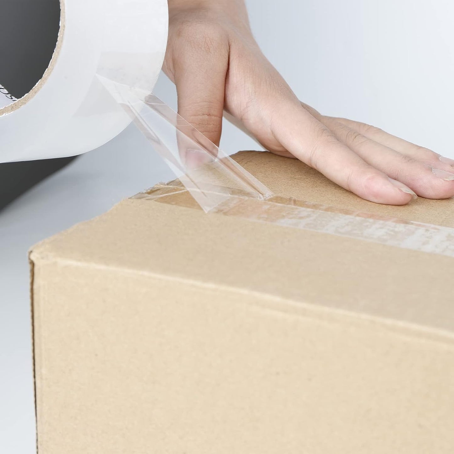 COSIMIXO Heavy Duty Packing Tape 2.7mil x 1.88" x 60 Yards, 6 Rolls,Industrial 3" Core, Clear, Great for Packing, Shipping & Moving