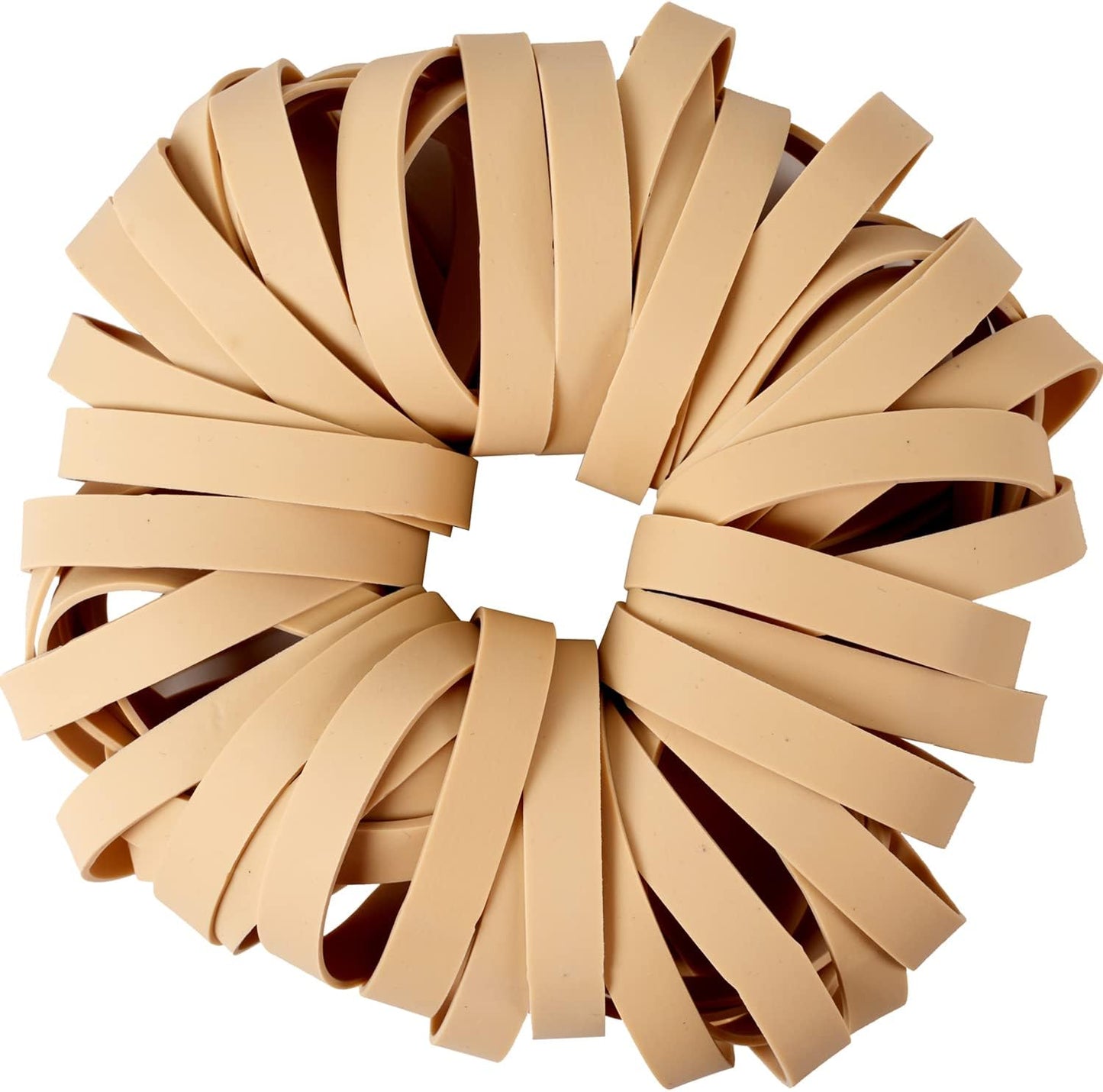 AMUU Rubber Bands Size #84 Tactical Elastics Bands 50 Pack Wide Thick Rubber Bands for Office Supplies File Small (3-1/2" x 1/2'')