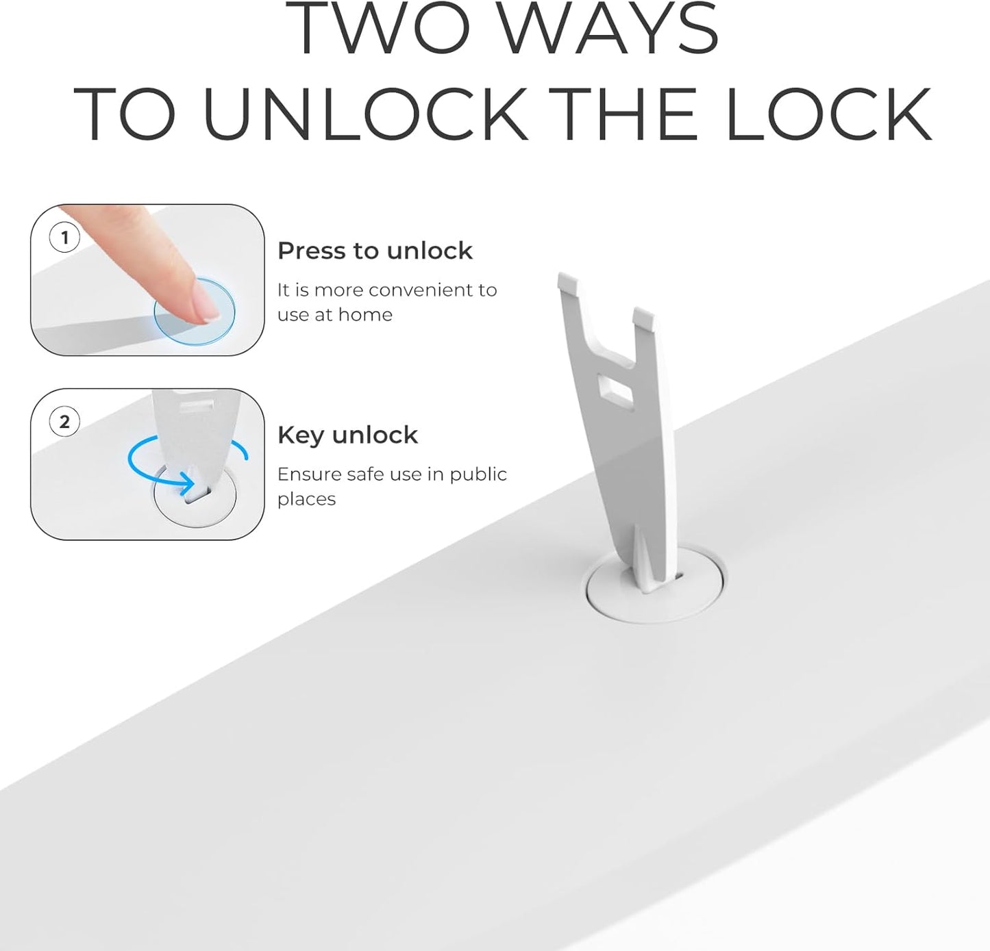 Paper Towel Dispenser Wall Mount, Adhesive No Drilling Multifold Trifold Cfold Commercial Hand Towel Dispenser,White-PN6015