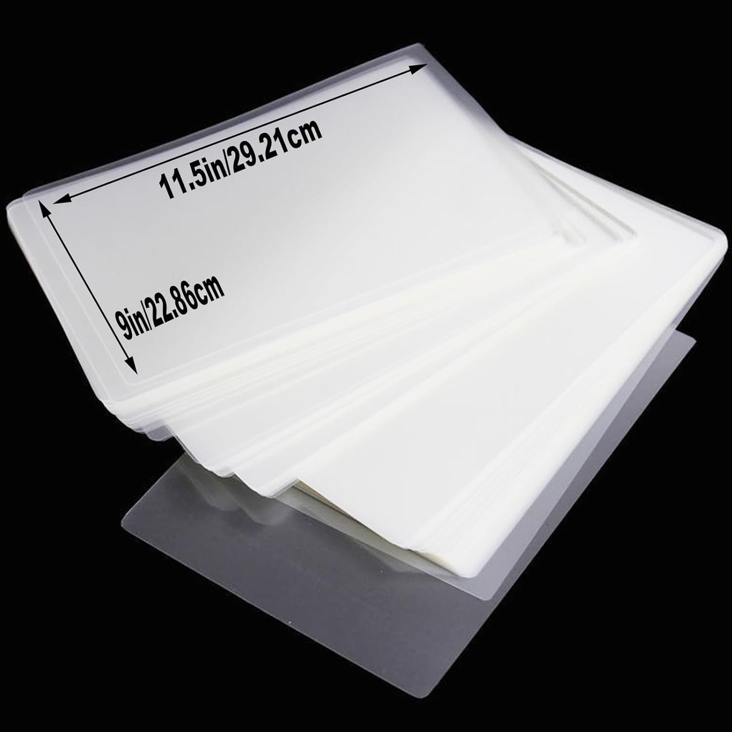 Thermal Laminating Pouches, 300 Pack Laminating Sheets for Use with Thermal Laminators, 9 x 11.5 Inches, Letter Size Sheets, 5-mil Thickness