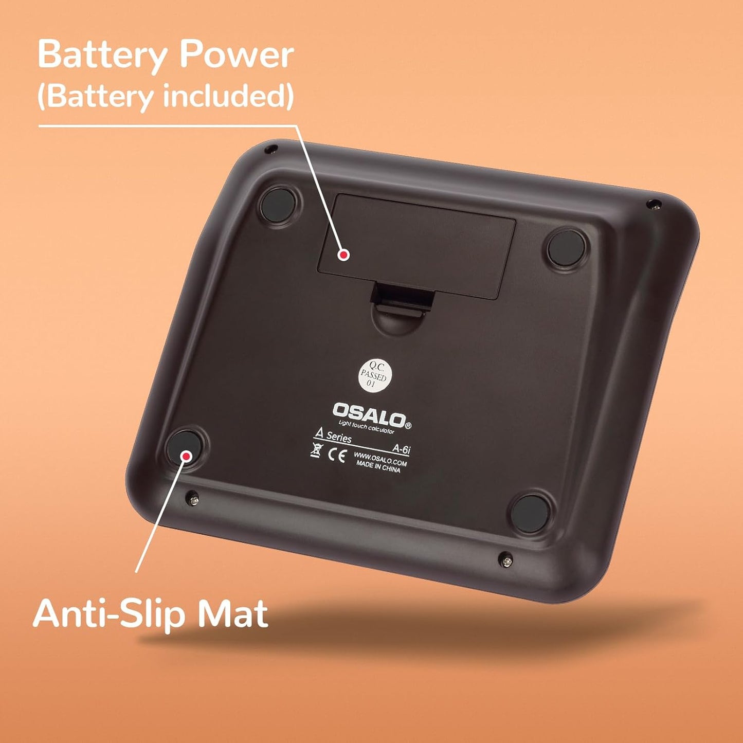 Pendancy Desk Calculator 12 Digit, Retro Cute Basic Calculator with Extra Large LCD Display and Buttons, for Office, School, Home Use