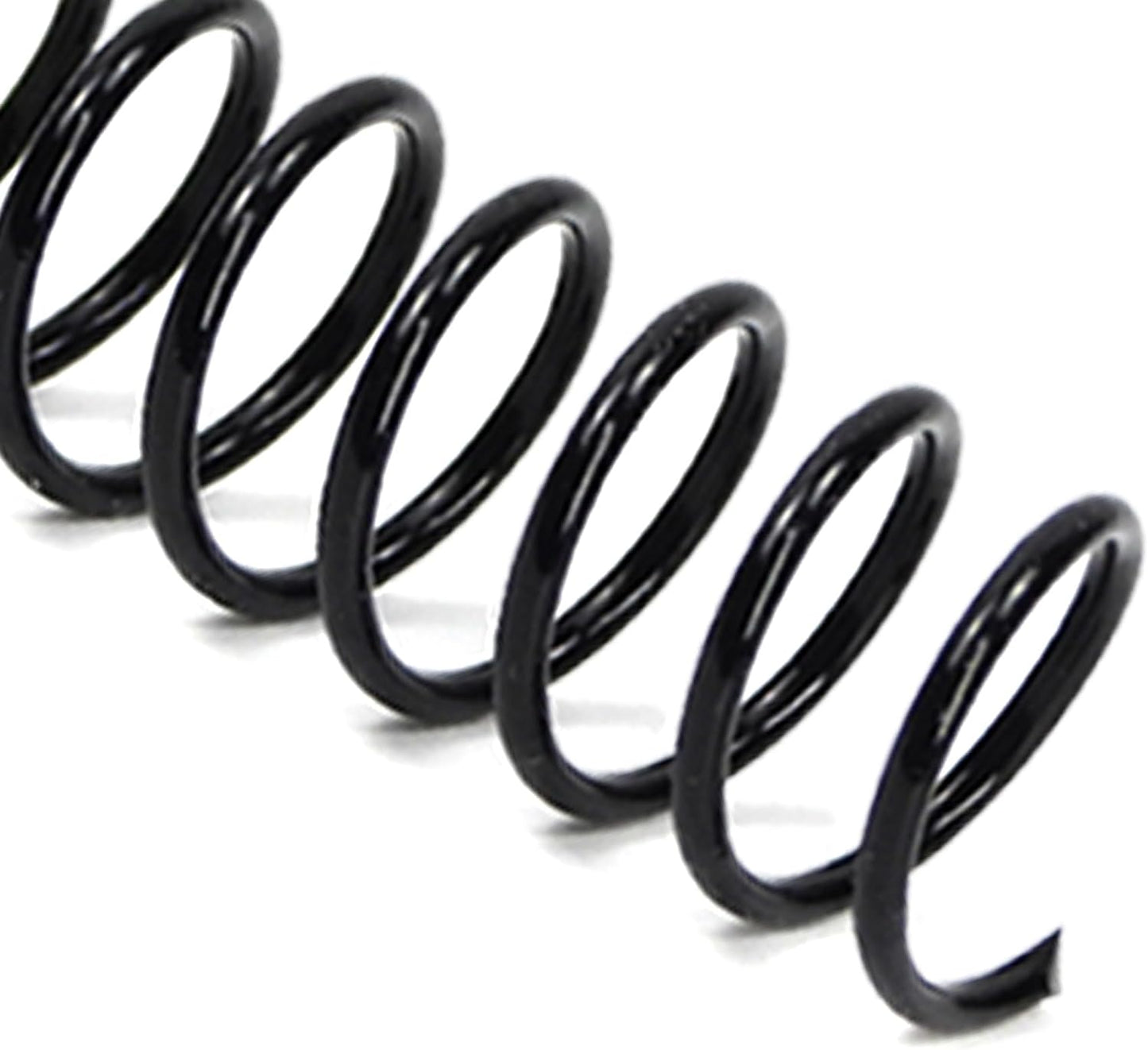 Rayson 28.6mm Plastic Spiral Coil Binding 3:1 Pitch, 1-1/8 inch, 240 Sheets Capacity Black Coil Binding Spines - Versatile for Office and Educational Tasks, Pack of 50