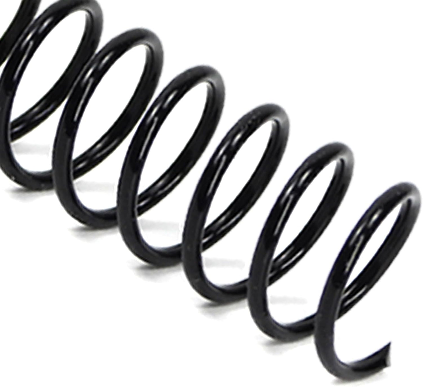 Rayson 31.8mm Plastic Spiral Coil Binding 3:1 Pitch, 1-1/4 inch, 280 Sheets Capacity Black Coil Binding Spines - Versatile for Office and Educational Tasks, Pack of 50