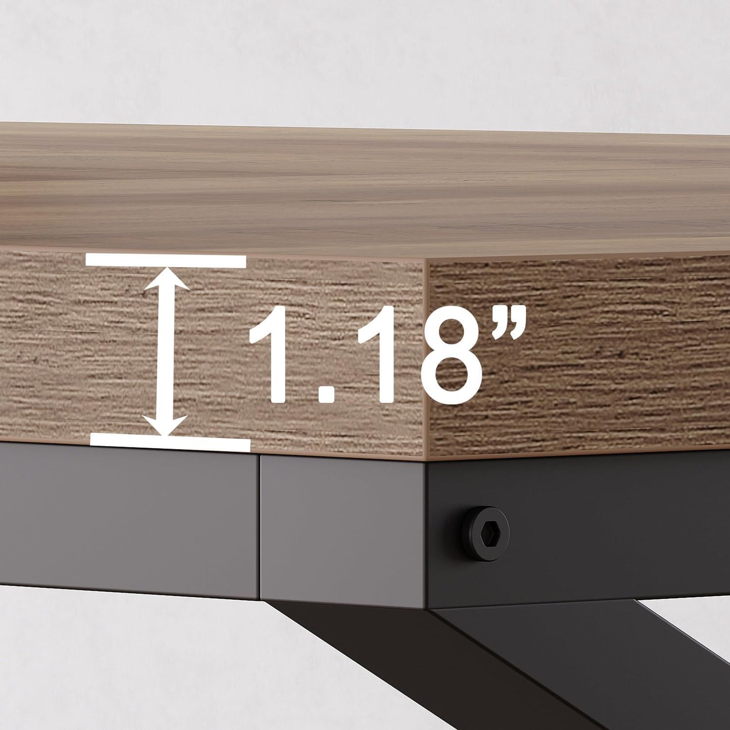 HSH Extra Large Home Office Desk, Rustic Wood and Metal Computer Desk for 2 People, 78 Inch Long Executive Writing Study Gaming Double Desk Workstation, Bedroom Living Room PC Table for 2 Monitors