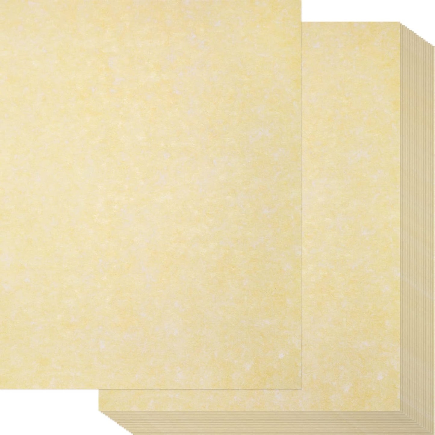Epakh 200 Sheets Old Age Parchment Paper 8.5 x 11 Inch Standard Letter Vintage Colored Old Parchment Semblance Double Side Printing Paper(Light Beige)