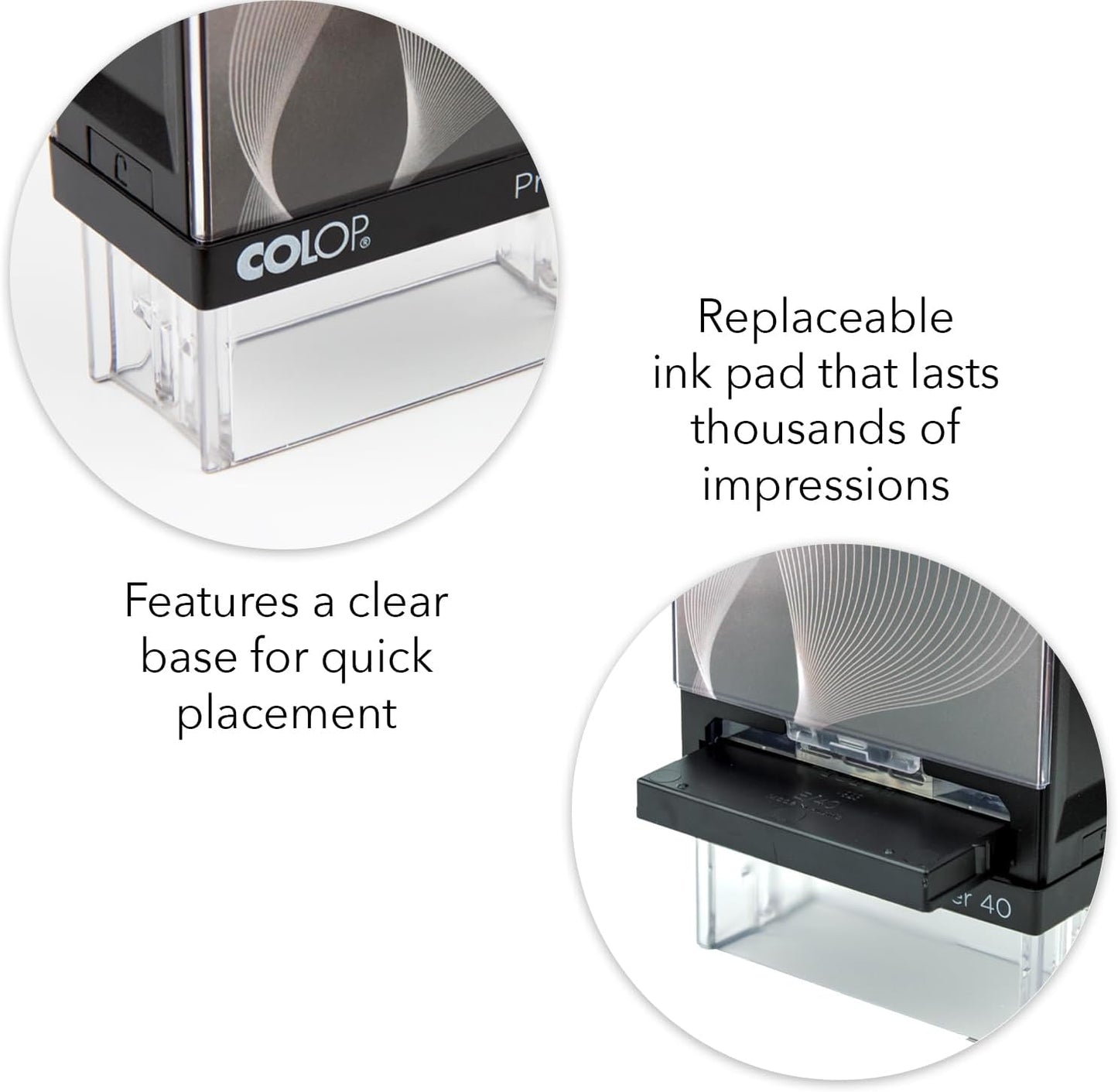 Custom Return Address Stamp - Personalized Self-Inking Stamp | Choose from Multiple Designs | Custom Address Rubber Stamper | Stamps for Mailing | Self Inked Return Stamps | Evrest Press