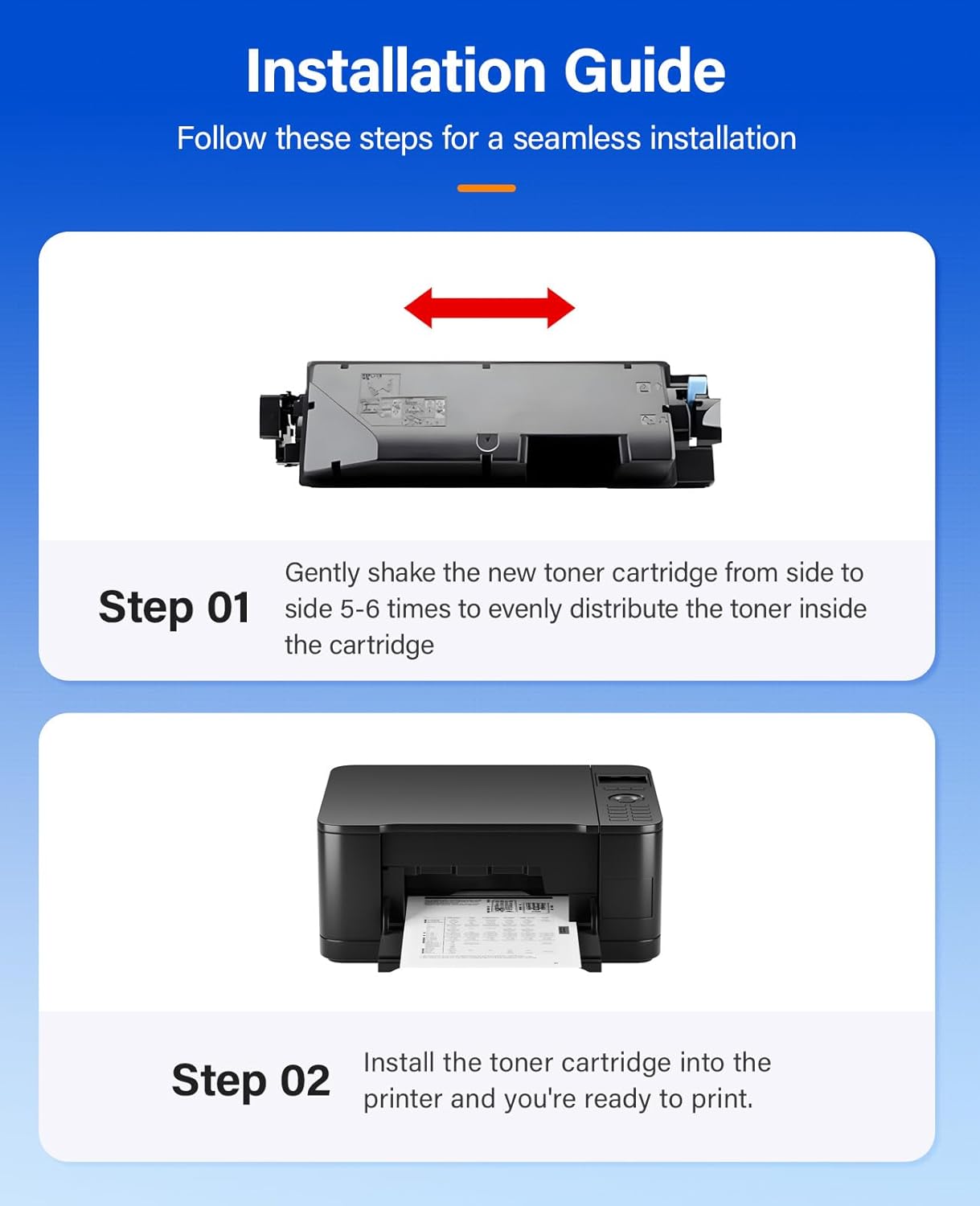 TK-5152 TK5152 Toner Cartridges 4Pack High Yield Replacement for TK-5152K TK-5152C TK-5152M TK-5152Y Compatible with Kyocera ECOSYS M6035cidn M6535cidn P6035cdn Laser Printer Black Cyan Magenta Yellow