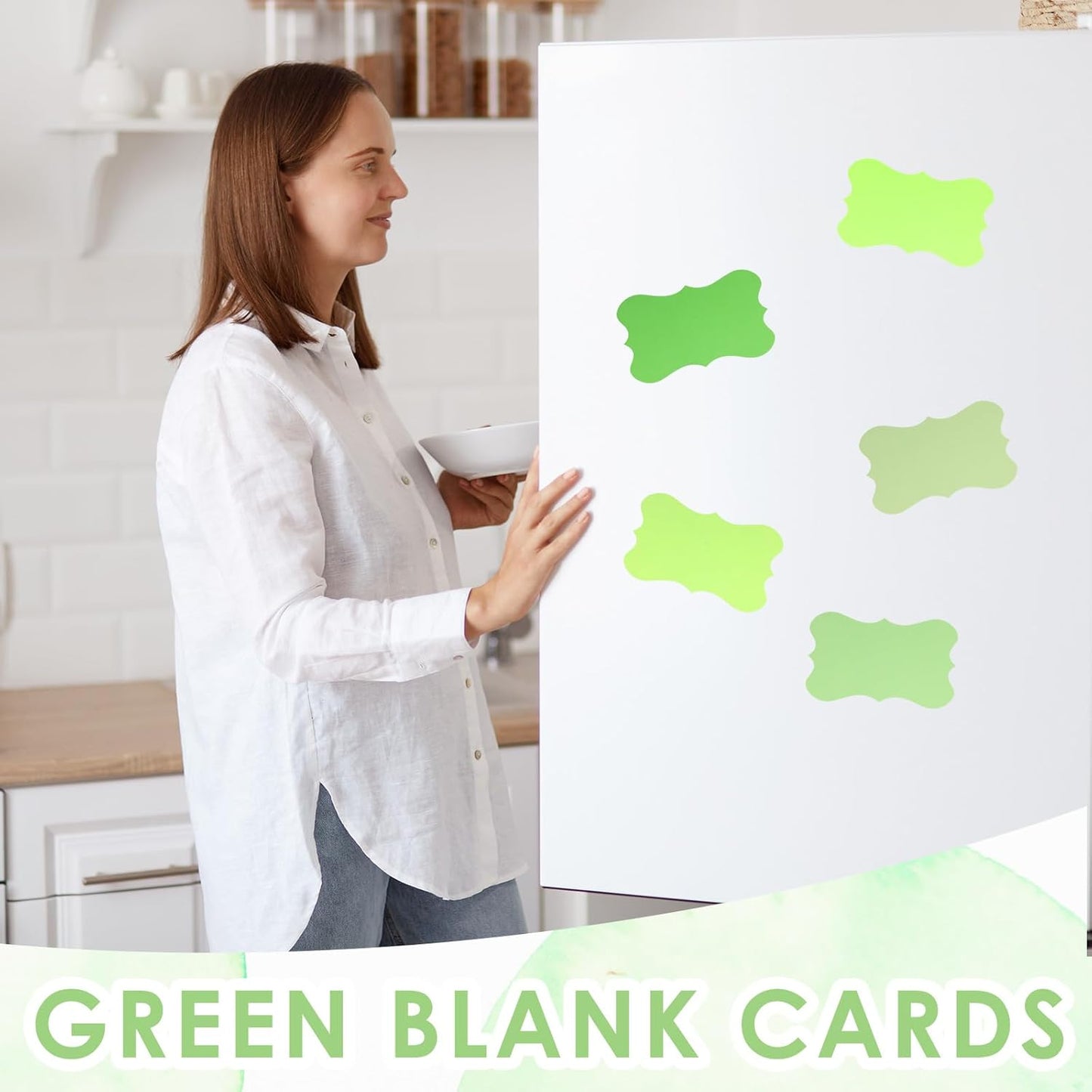 150 Pack Green Blank Index Cards 3x5 Inch Thick Flash Cards Green colored cardstock Thank You Cards Colored Note Cardstock Business Cards For Learning Arts Crafts Office Supplies