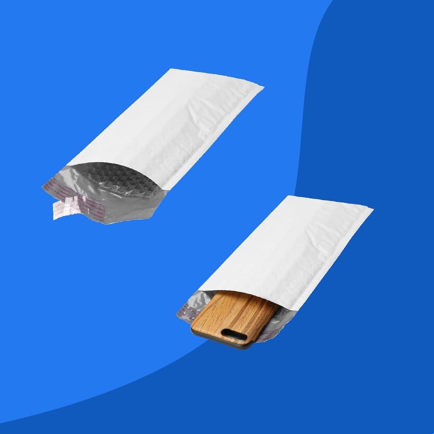 The Boxery 9.5x14.5''|#4 Poly Bubble Mailers- 100 Pack, Padded Envelopes, Self Seal, Waterproof Shipping Bags, Padded Mailers for Shipping & Packaging