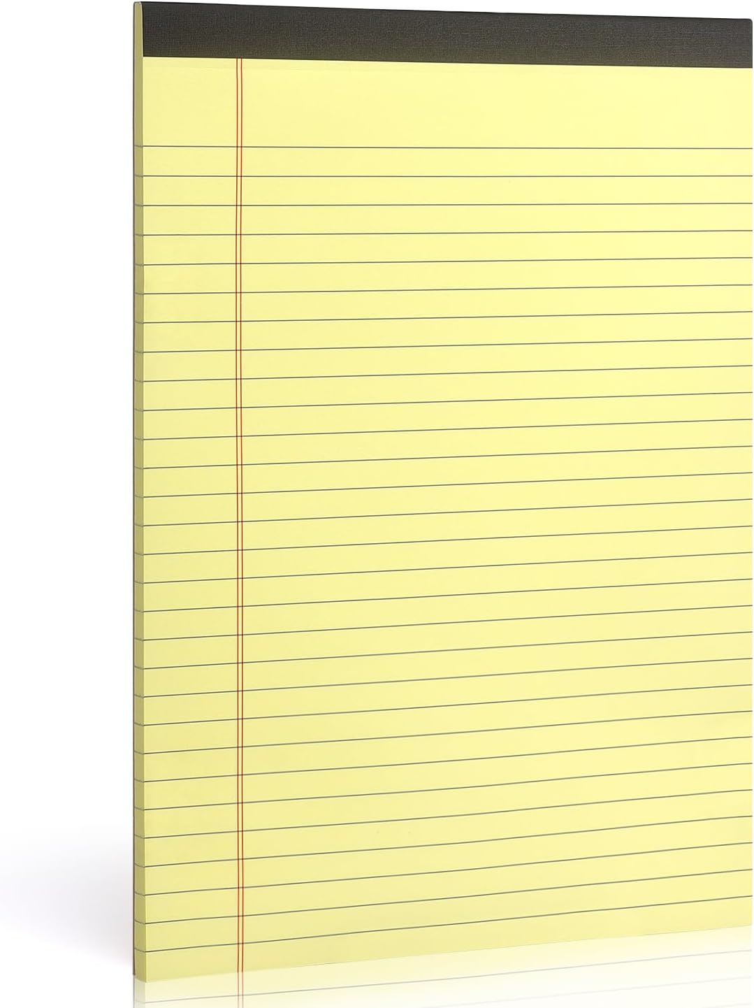 ZZTX Legal Pads 8.5 x 11 Inch Yellow Writing Notepad, Lined Writing Pads for Work Office School, 50 Sheets Per Pad, A4, 1 Pack