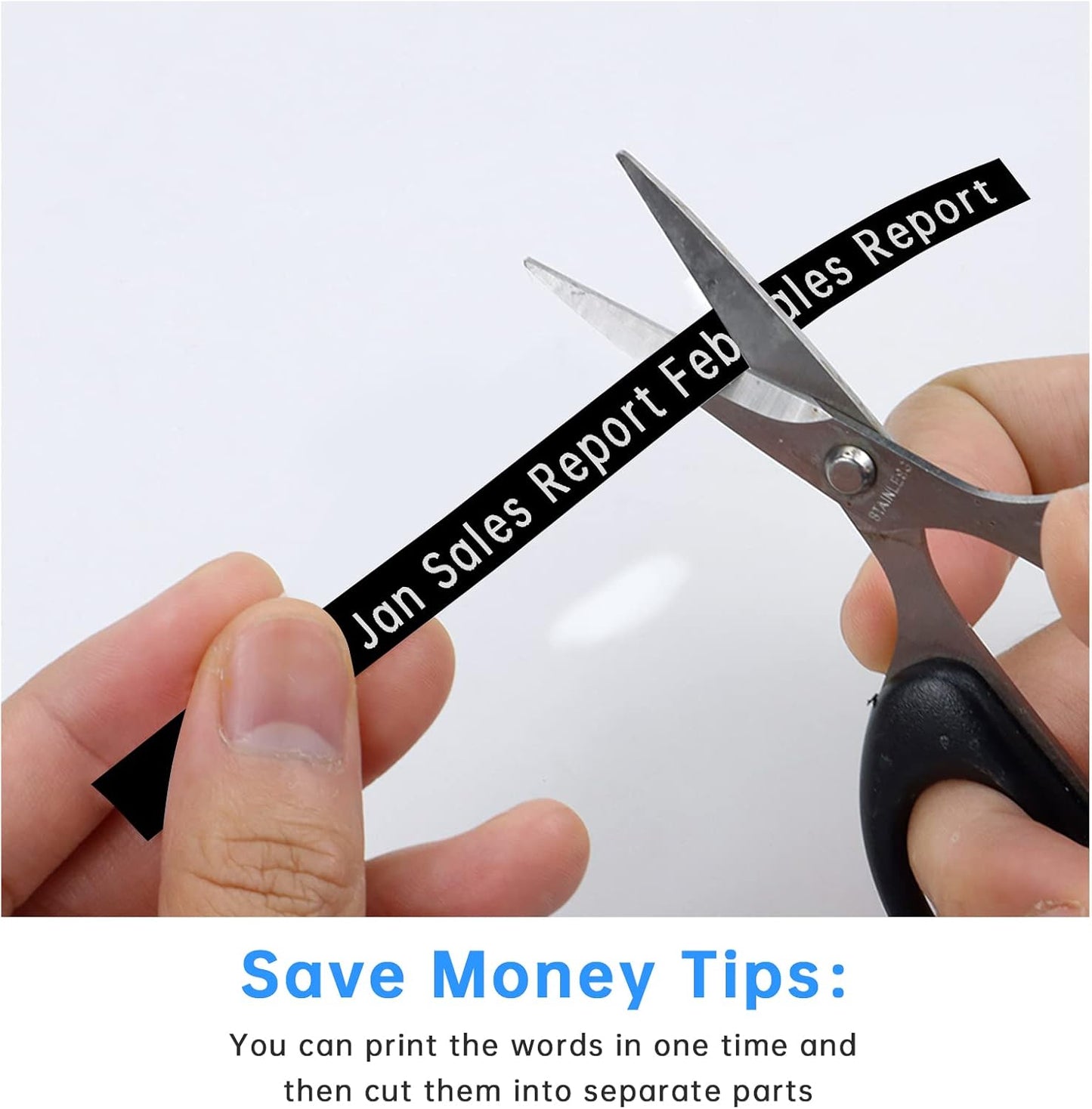 Unismar TZe-325 Compatible for Brother Ptouch 9mm 0.35 Laminated White on Black Label Tape TZ325 TZ Tape Work for Label Maker PTD220 PTD200 PTD210 PTD400 PTH100 PTH110 PT1280, 3/8'' x 26.2', 4-Pack