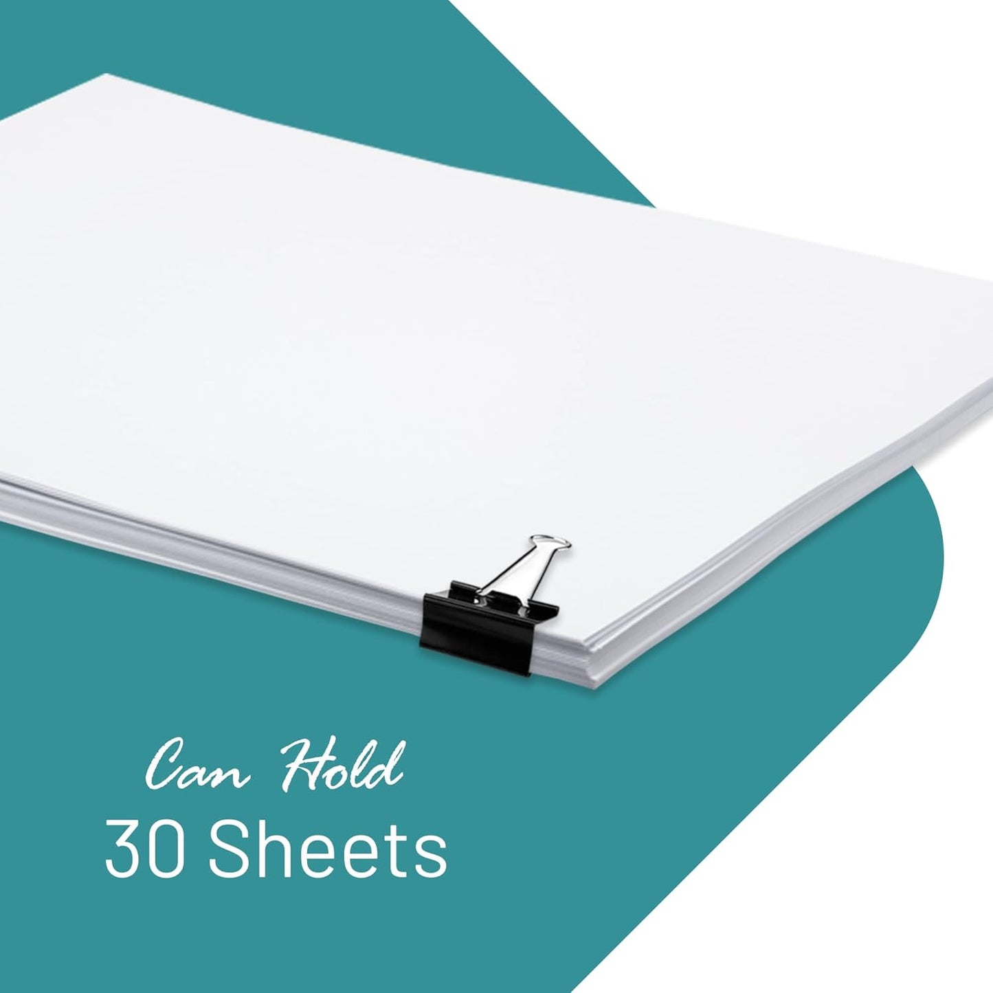 Binder Clips - 144 Mini Binder Clips, 0.6 Inch Black Paper Clamps, File Clip for Home, Office and School Supplies